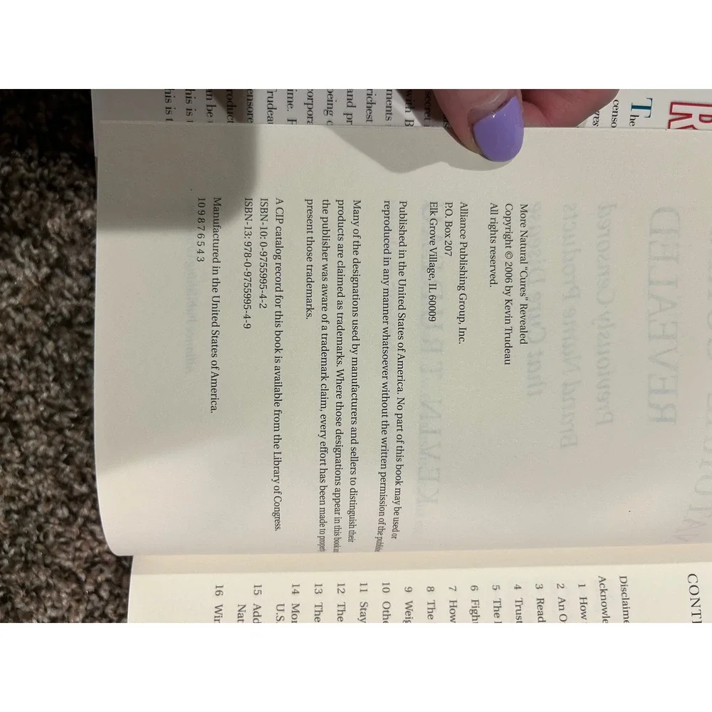 More‎ Natural Cures Revealed Kevin Trudeau Health Book